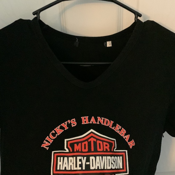 Womens Harley Davidson v-neck - Picture 3 of 3